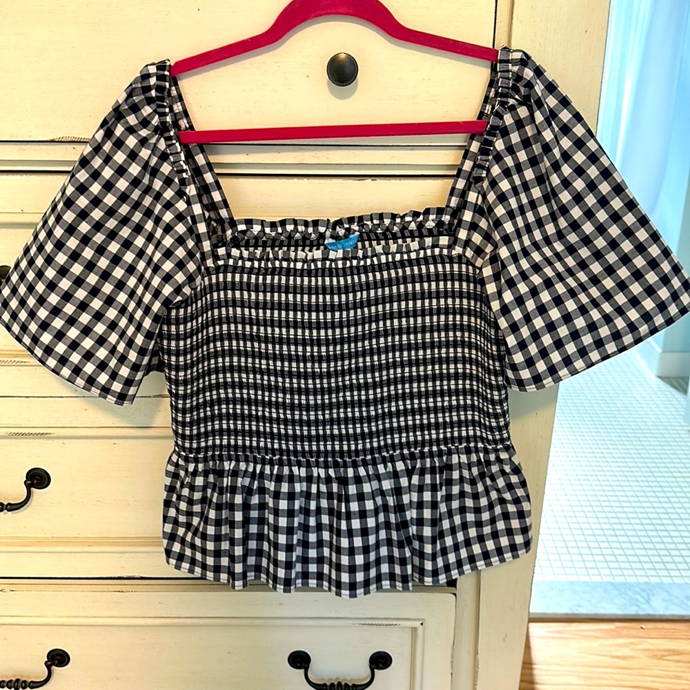 Draper James Peplum Shirt